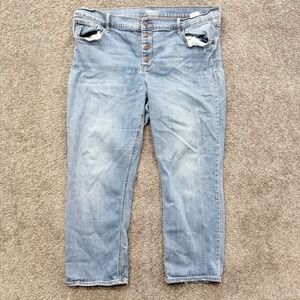 Old Navy Light Blue Capris